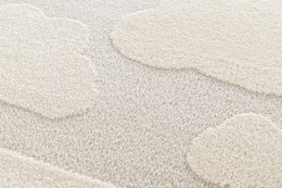 Tapis enfant avec effet relief NUAGES