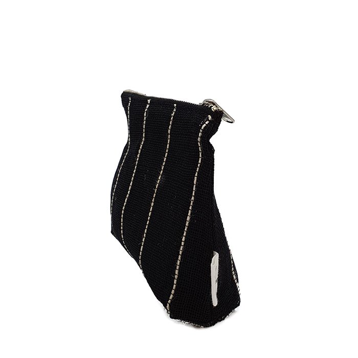 ANNA NERA Fairtrade Etui S - Tasje maquillage - Toilettas - Trousse de toilette Jute S noir 300-031