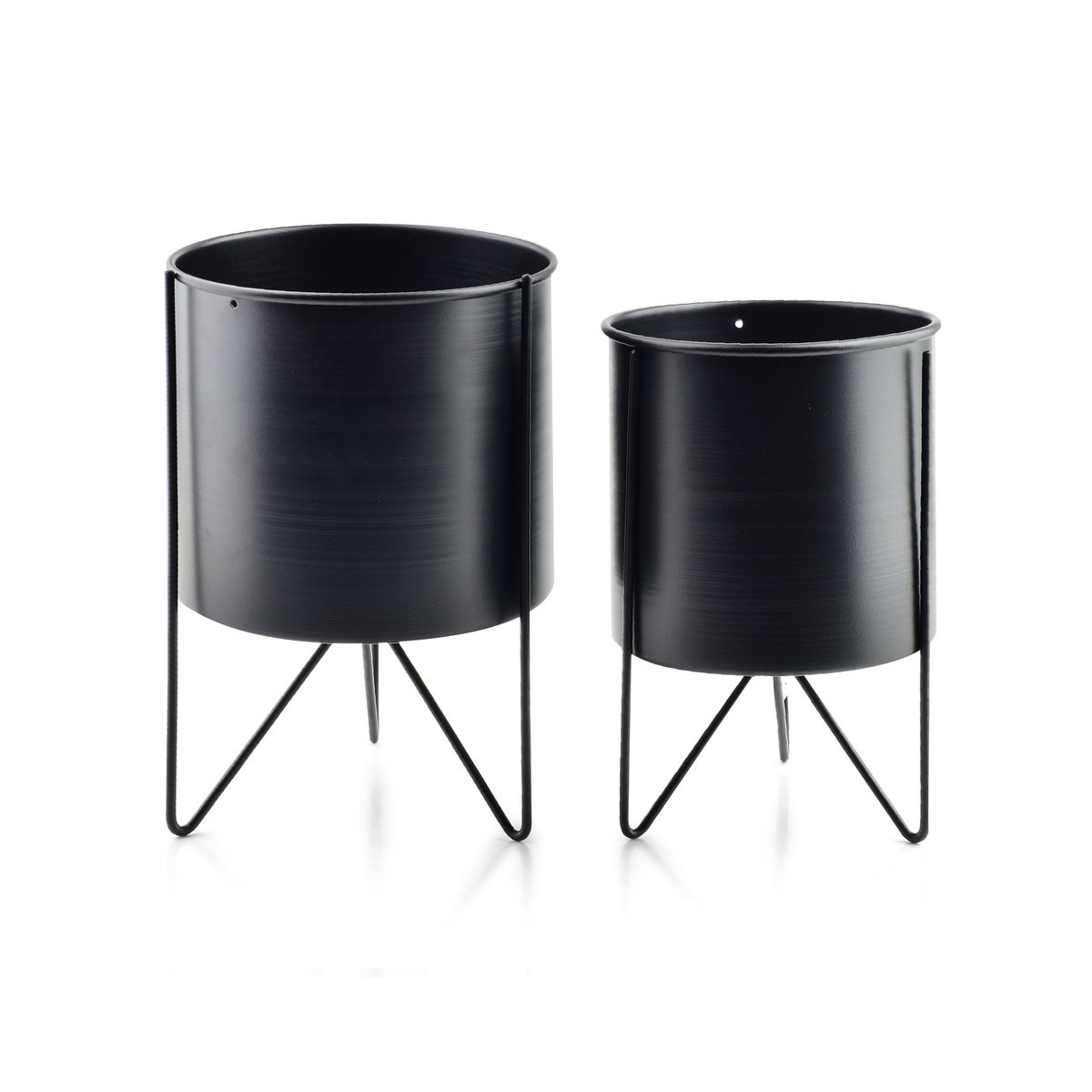 SWEN SCHWARZ Set mit 2 Bezügen 18xh26cm/16xh23cm