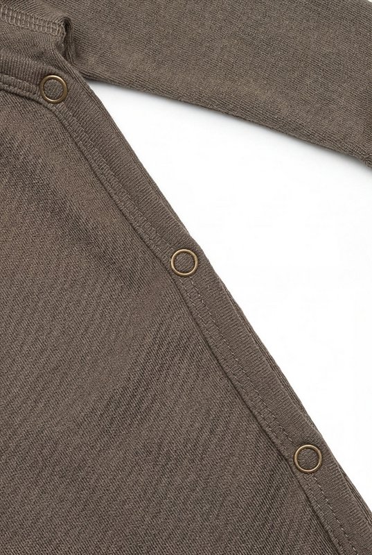 Uld playsuit / romper suit - Merino uld - Valnød