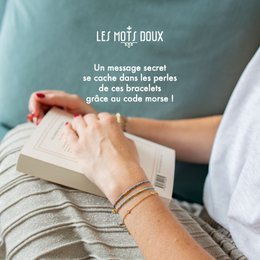 Armband Code Morse: Carpe Diem