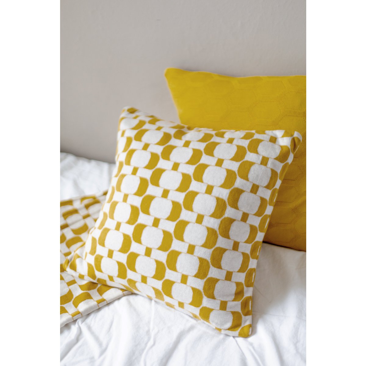 Edith Custwow-coprolive, morbido jacquard a maglia cotone