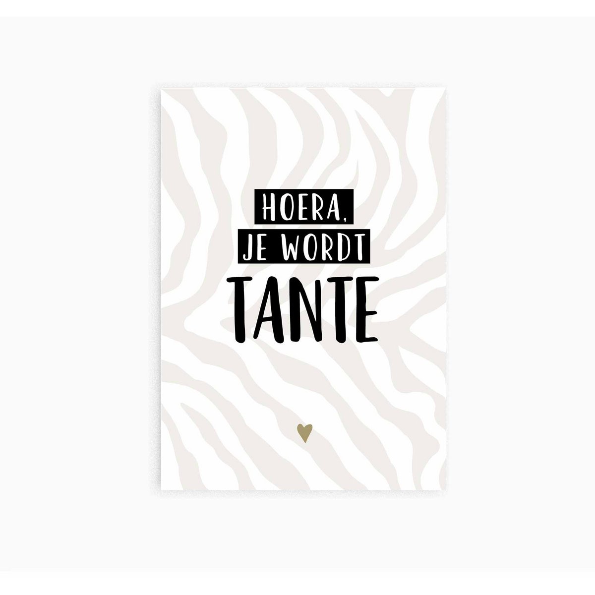 Postal || hurra vas a ser tía