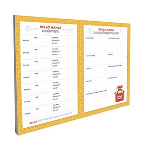 Relax Mama meal planner