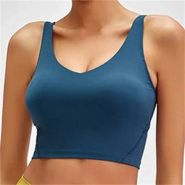 Camiseta sin mangas Nepoagym PASSION con estante, sujetador integrado, Top corto con acolchado extraíble, sujetador deportivo palangre para Yoga y gimnasio