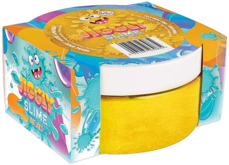 Tuban Slime - Jiggly Slime - Gouden Parelmoer 200g