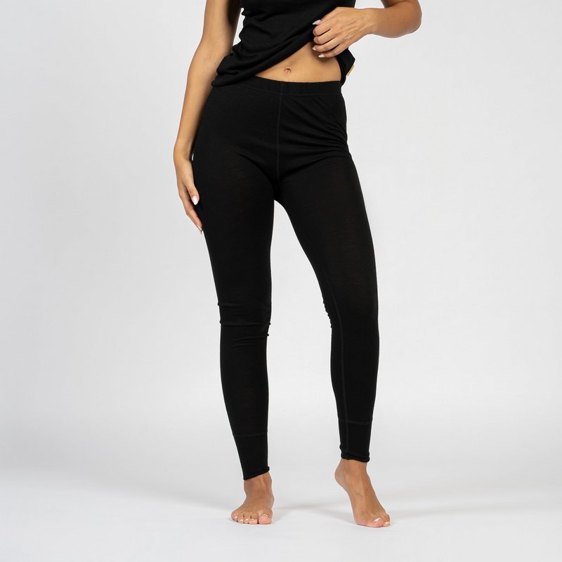 Dames Merino 160 broek zwart