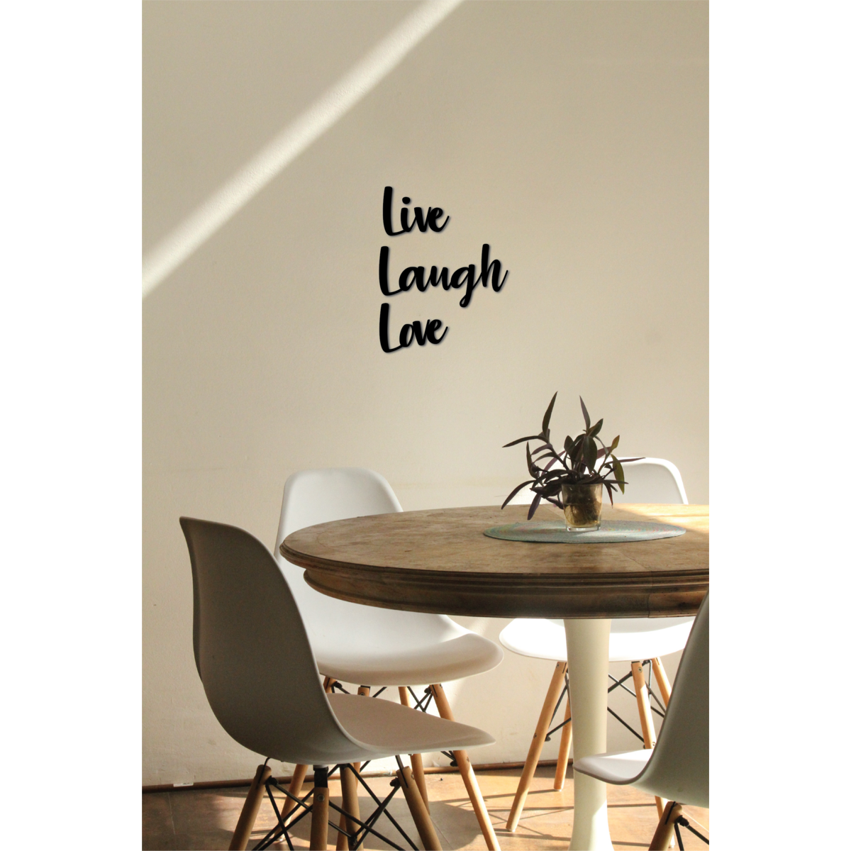 Live Laugh Love Metal Wall Art