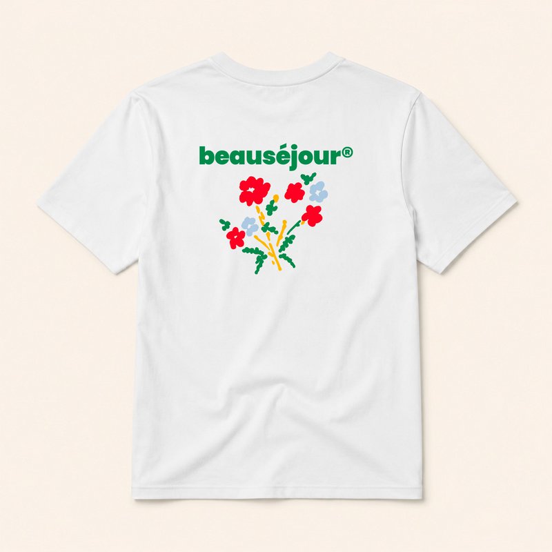 T-Shirt fleur.