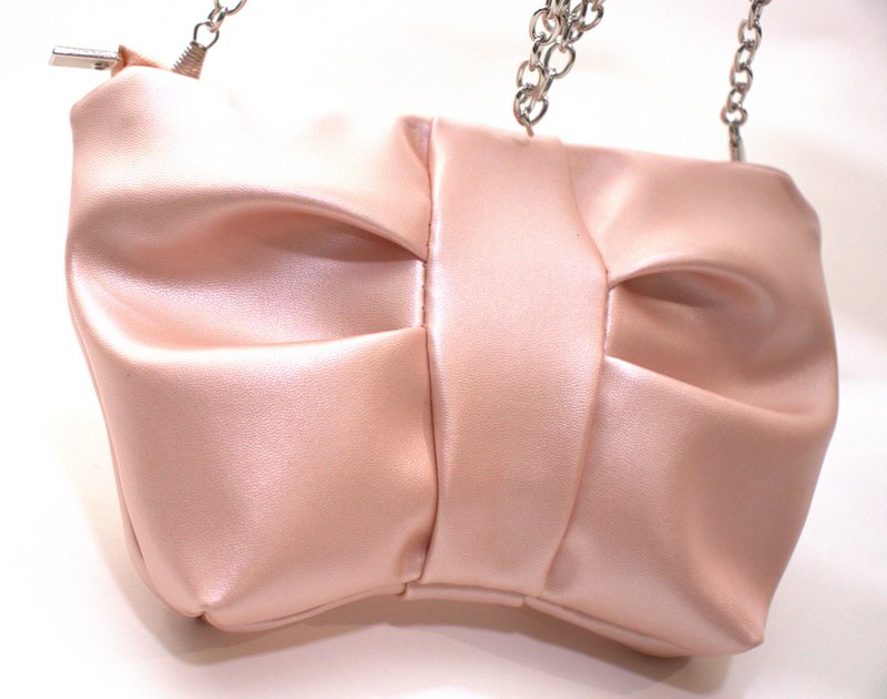 Sac bandoulière Moon - Rose doux