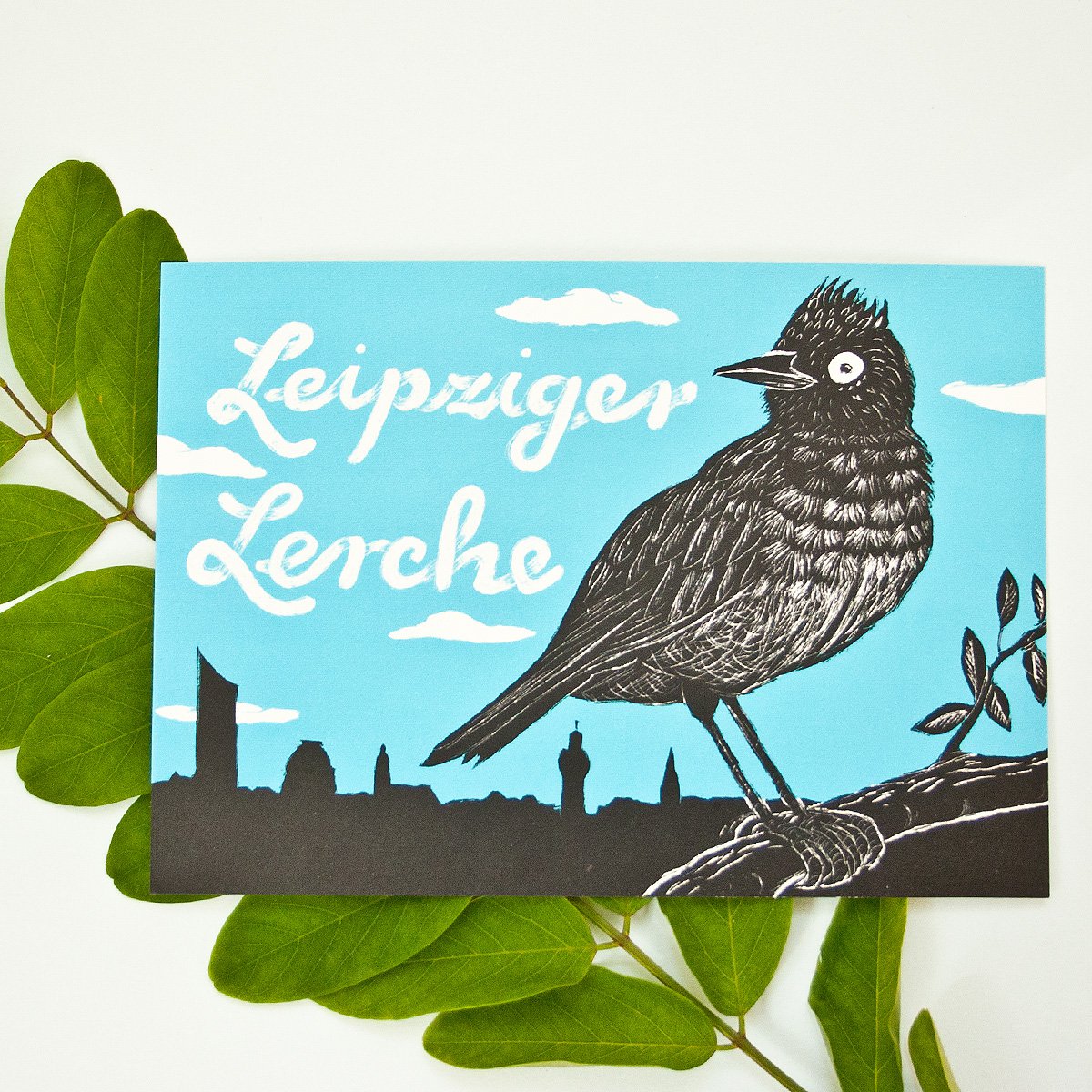 Postcard | Leipzig lark