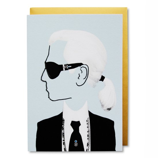 Karl-Grußkarte