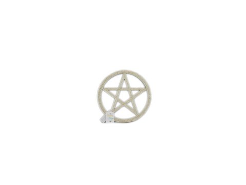Nickel pentagram 15 cm