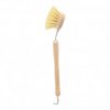 Wooden dishwashing brush 25cm, natural fibre