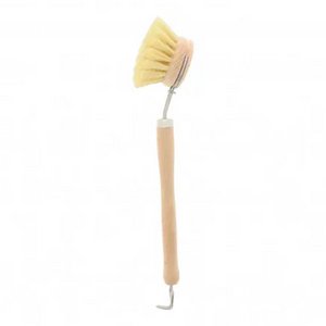 Wooden dishwashing brush 25cm, natural fibre