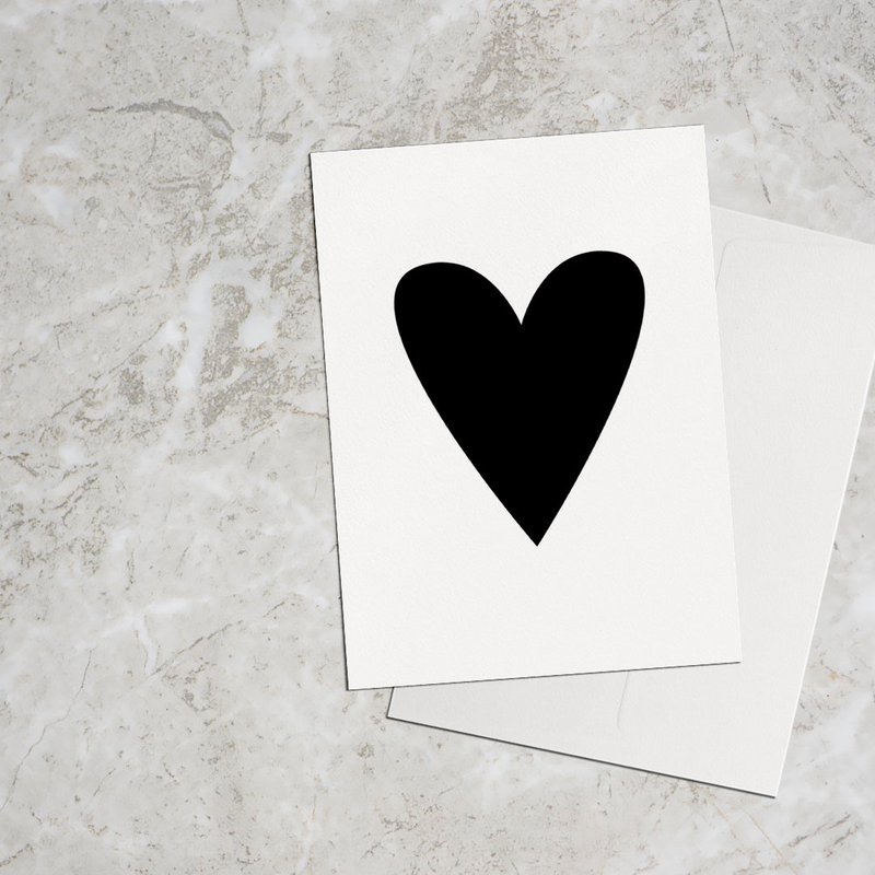 Heart / folding card