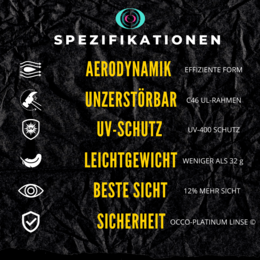 Okulary sportowe Speedshift Performance UNBREAKABLE