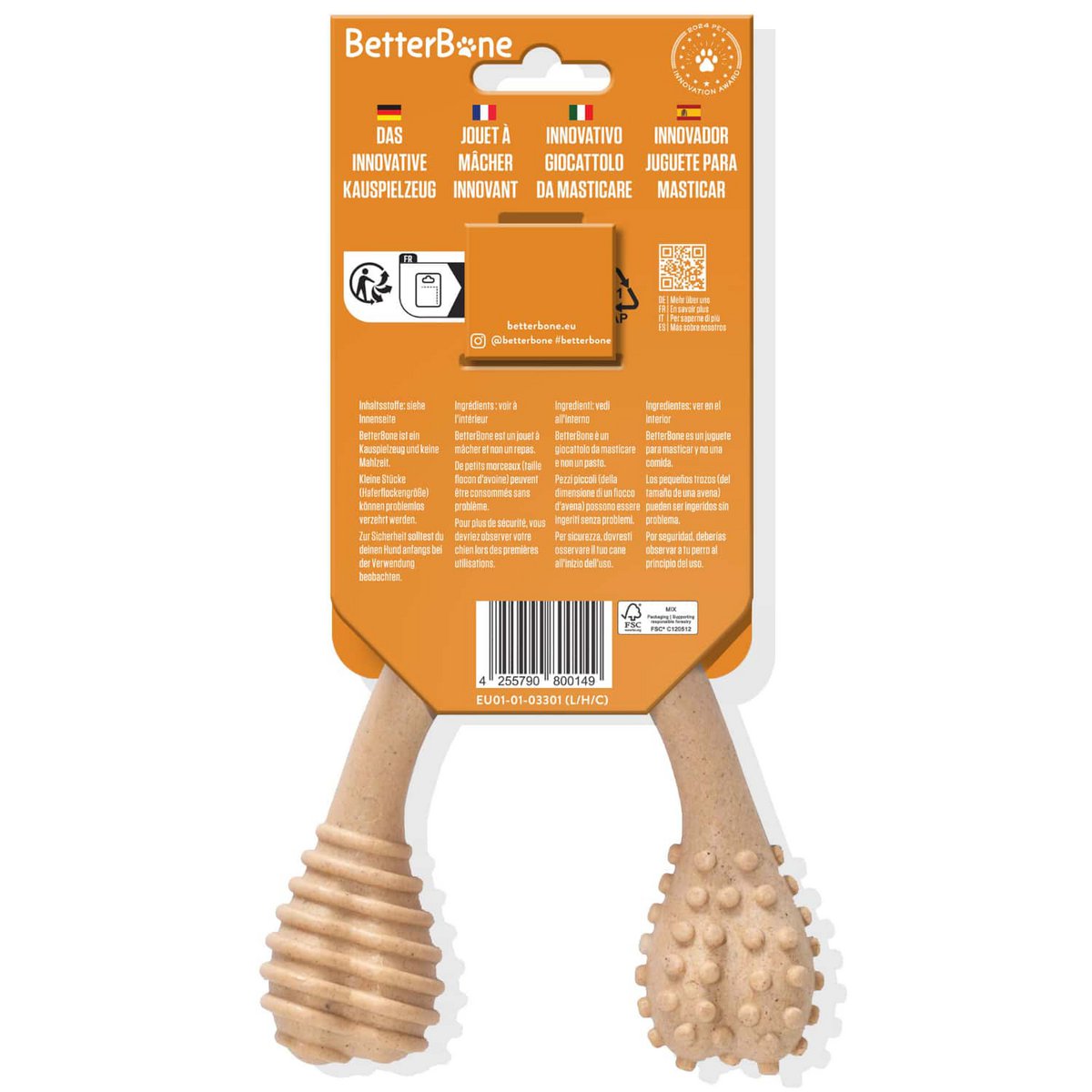 BetterBone Dogs kaufen -large harde klassieker (zonder nylon, CO2 neutraal gemaakt in Europa)