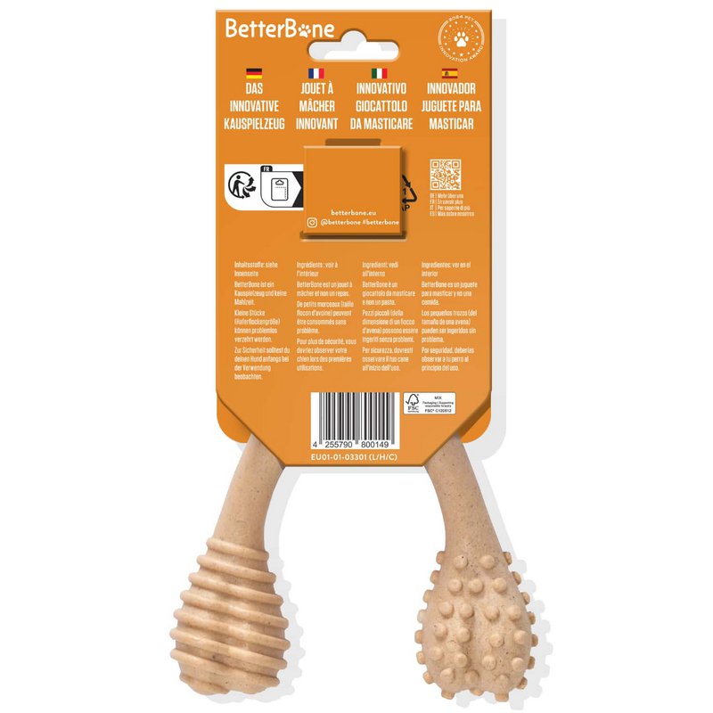 BetterBone Dogs Kaufen -Large Hard Classic (uden nylon, CO2 neutralt lavet i Europa)