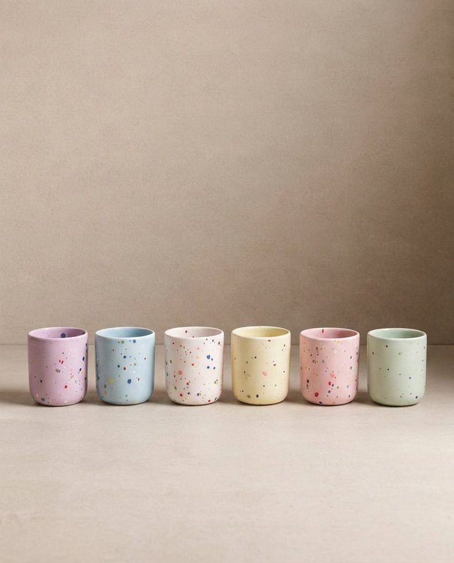 New Party Espresso Cup /Egg Cup - Mix 6 Pieces