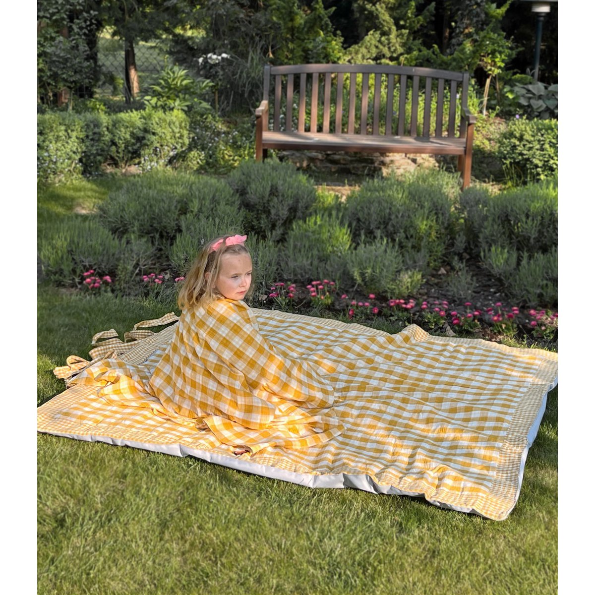 Orcha- XXL picnic tæppe - picnic måtte 180×150 cm