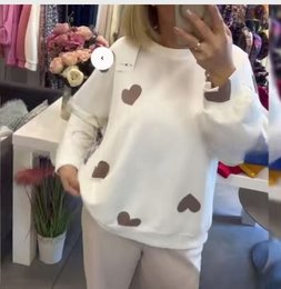 Modetøj til kvinder Love Langærmet striktrøje