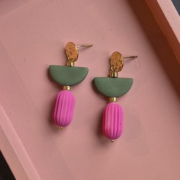 Malmö Olive & Pink