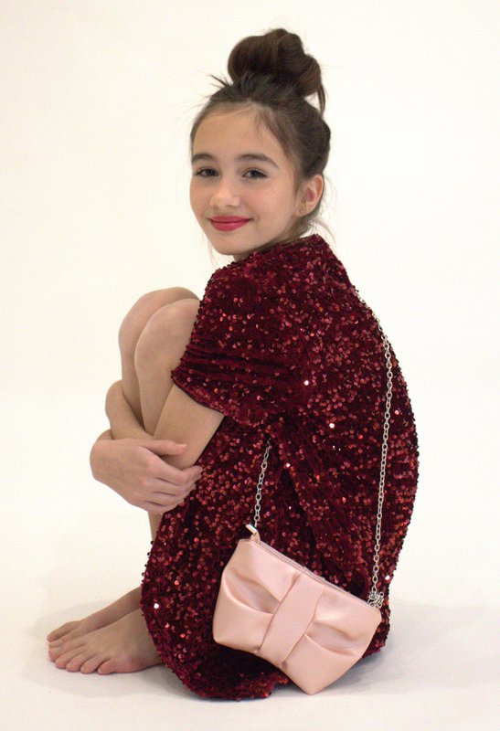 Sac bandoulière Moon - Rose doux