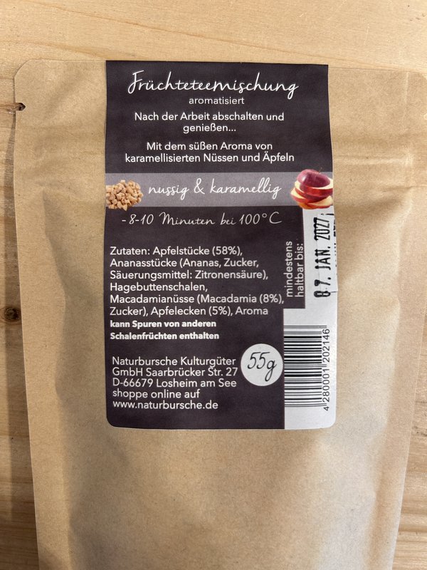 Natural Boy Tea nr. 1 - Caramel Apple & Macadamia