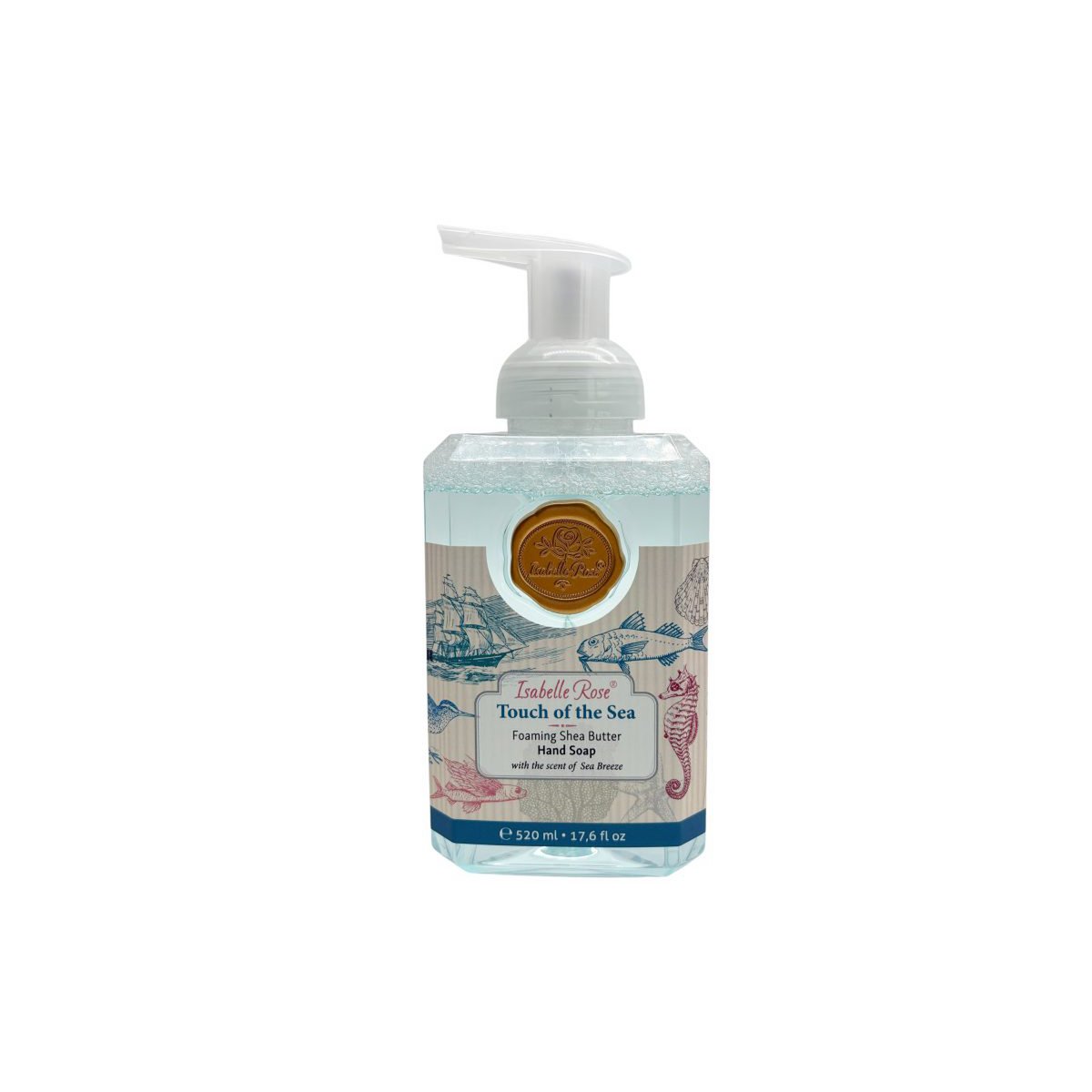 Schäumende Sheabutterseife Touch of the Sea 520 ml Isabelle Rose
