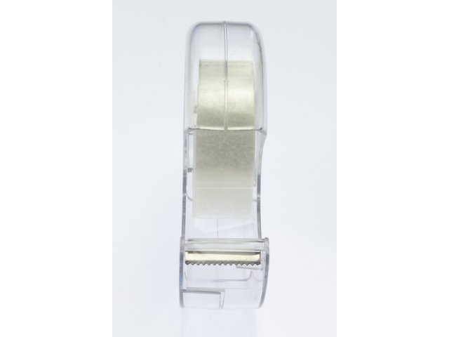 Plakbandhouder Kangaro kern 25mm transparant met plakband 19mmx33m