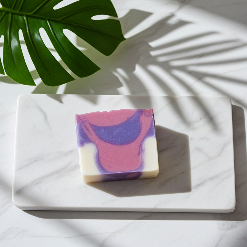 Rose Geranium Soap with Shea Butter