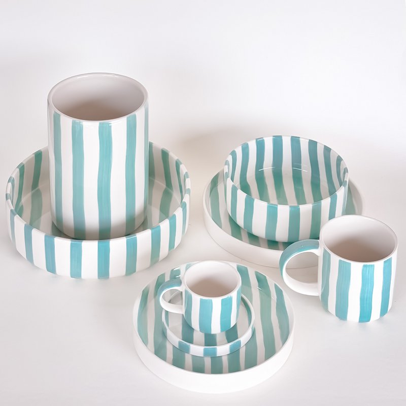 Becher Stripes – amalfi mint