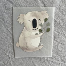 Naprasowanka z motywem koali