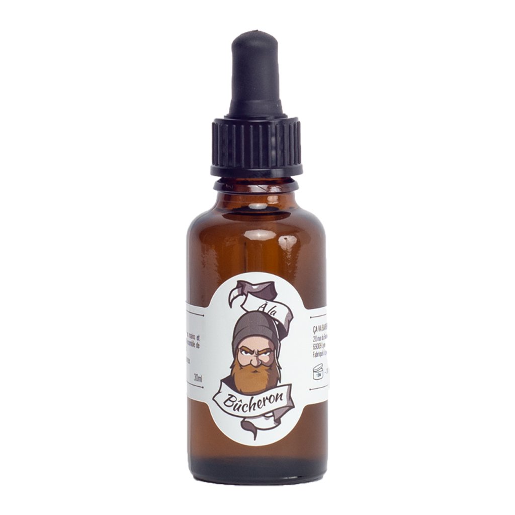 Huile pour barbe bio "à la Bûcheron" - 30 ml