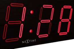 Horloge murale/de table - 51,5 x 18x 4,5 cm -Plastique- 'Big D'