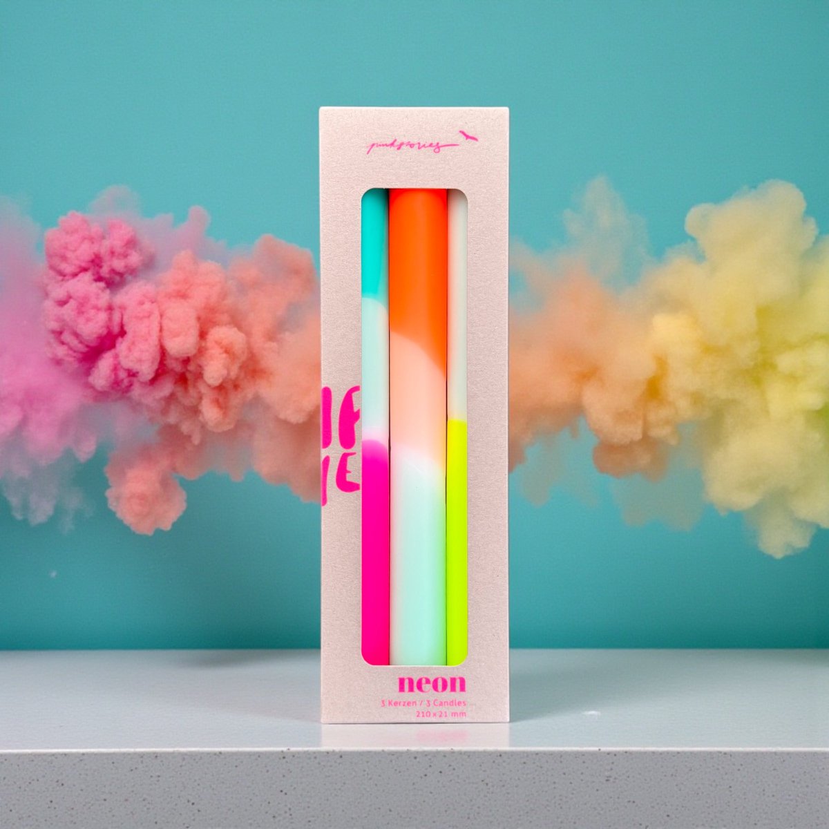 Dip Dye Neon * Rainbow Kisses