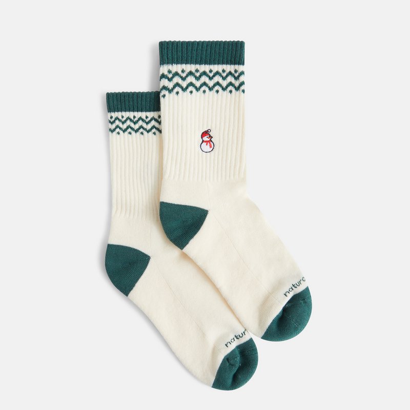 Bio Socken Geschenkset Jingle Joy, 2-Pack - 2 Paar Tennissocken, Xmas, Weihnachten