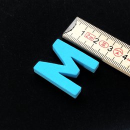Modern magnetic letters - Unique Colors