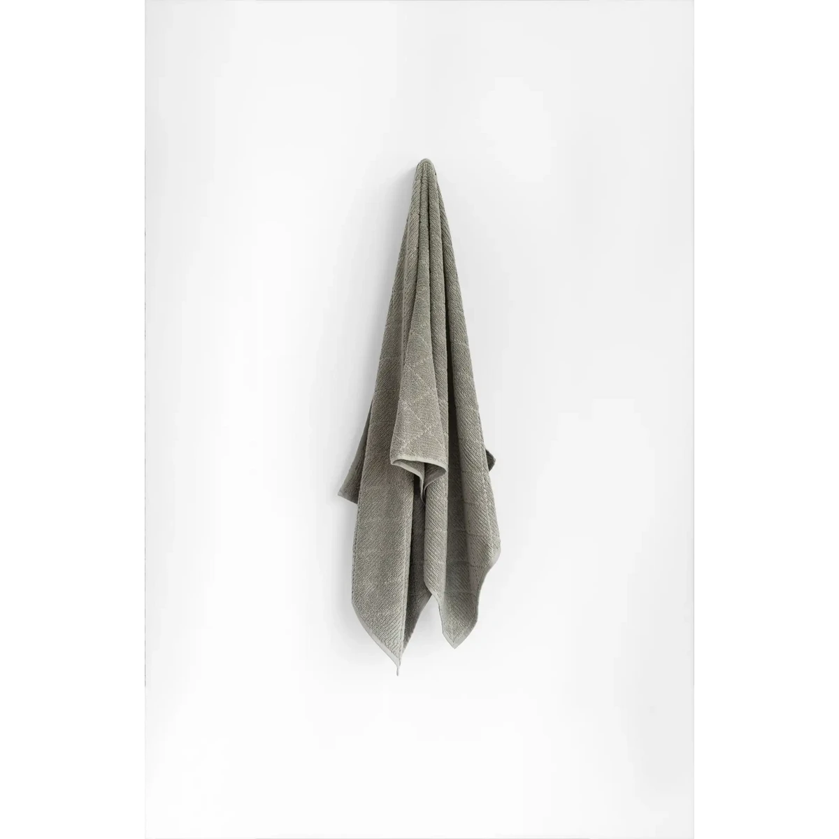 Baklava – Terry Cotton Towel – Moss Green