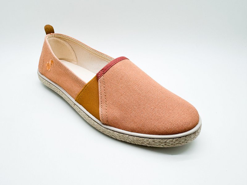 thies ® Organic Cotton Espadrille vegan apricot
