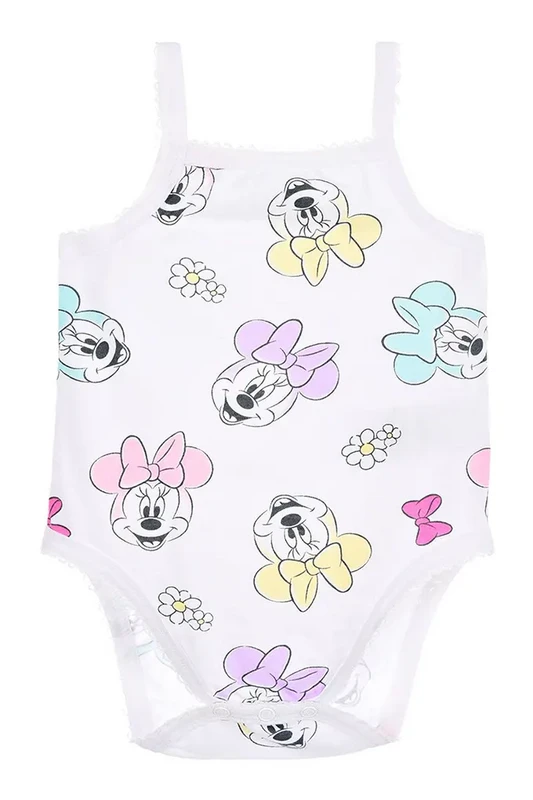 Sæt med 2 Babyvest Bodysuits, Love Minnie