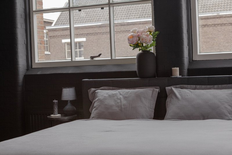 Linen Duvet Cover Set Cloudy Gray
