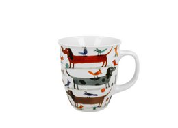 DUO DOGS Mug 650ml, LONG DOGS, giftbox