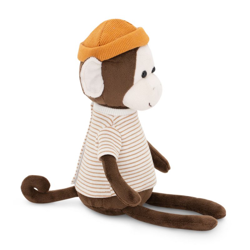 Plush toy, Life -  Charlie the Monkey: Orange Hat (25cm)