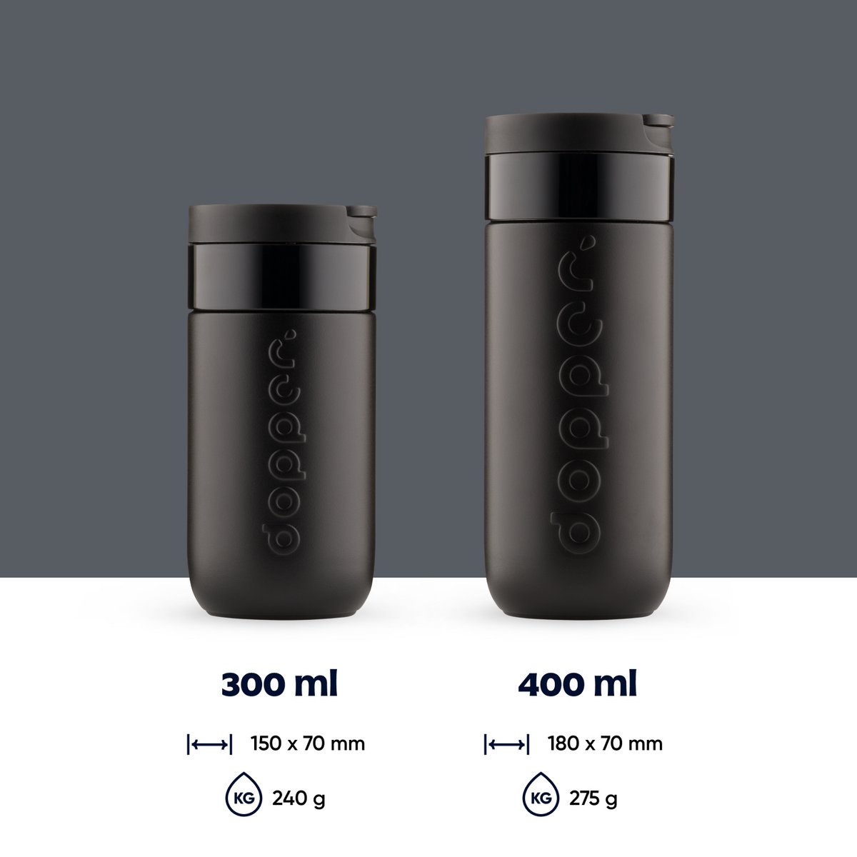Dopper Travel Mug 400 ml - Mix Box