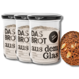 Bio-brød bagningsblanding i glasset "Zimtzauber" (200 g)