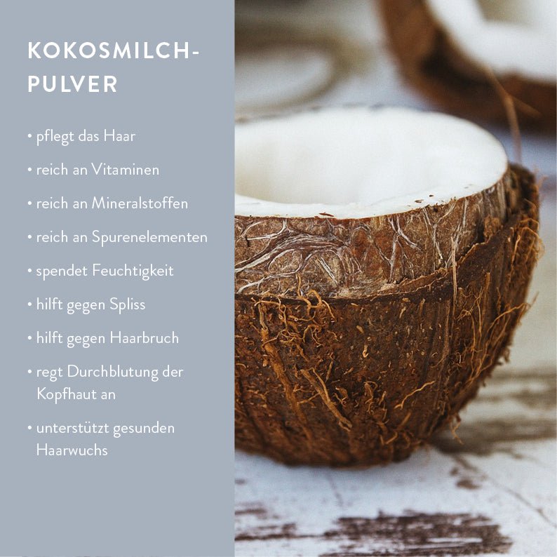 Biologische natuurlijke cosmetica shampoo en conditioner in poedervorm met een navulfles van vloeibaar hout
