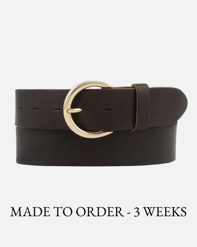 MADE TO ORDER Ivan | Classic Leather Belt