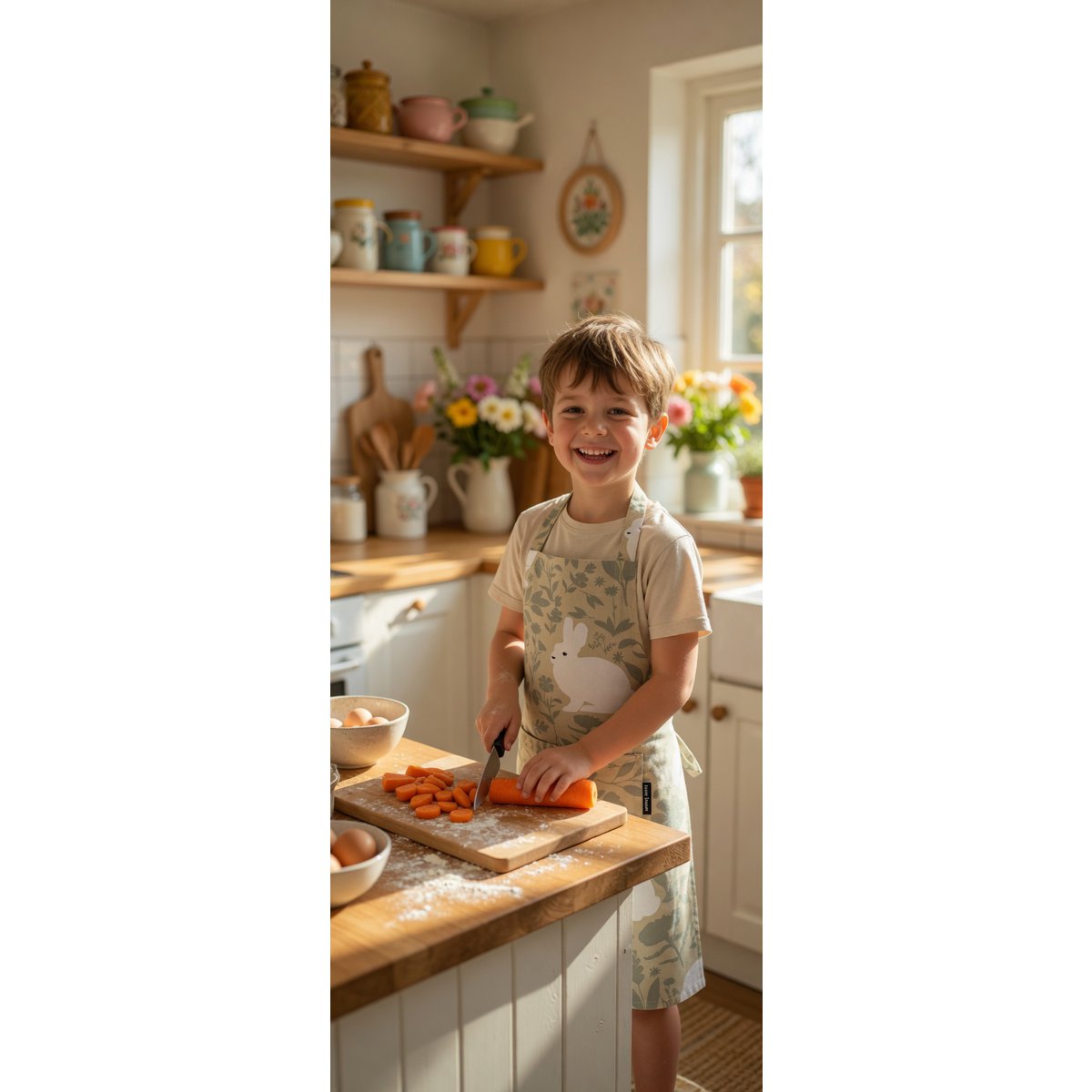 Rabbit apron child